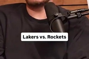 白巧克力曾预测：湖人5场比赛搞定火箭，我只认詹姆斯！